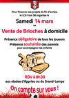 Vente de brioches à domicile