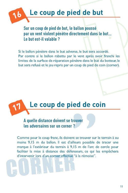 Coup de pied de but - Coup de pied de coin