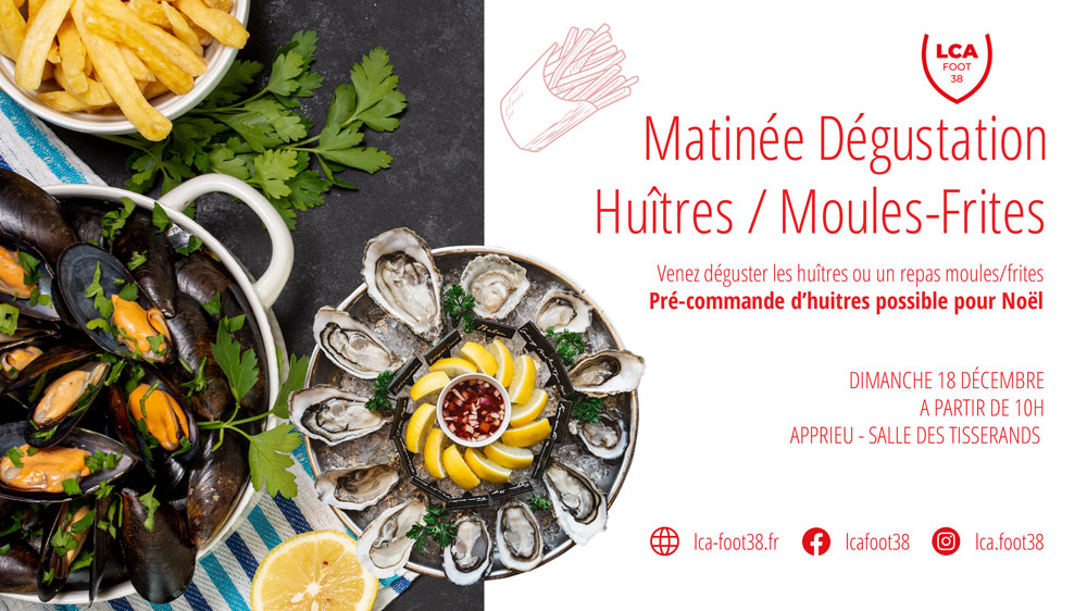 Matinée Huîtres - Moules/Frites