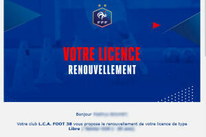 Licence dématérialisée