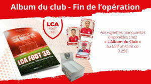 Fin de l'opération l'album du club