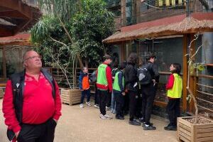 Stage de Pâques : les stagiaires au zoo !