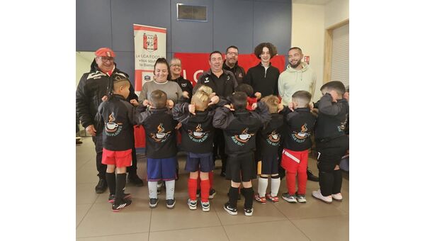 Le Bar des Plaines gâte nos petits U6/U7 !