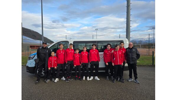 Nos U15 ramasseurs de balle lors des 32es de finale de la Coupe de France !!