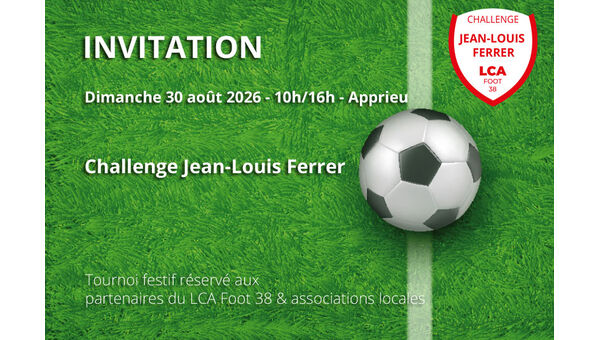 Challenge Jean-Louis FERRER : Foot en marchant