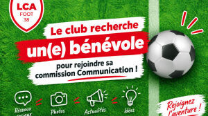 Le club recherche un(e) bénévole pour rejoindre sa commission Communication !