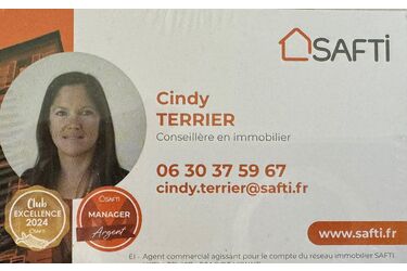 TERRIER Cindy - Conseillère indépendante en Immobilier