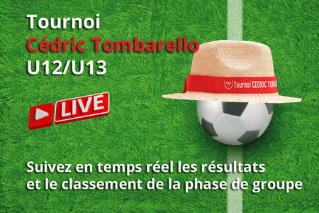 Live - Tournoi Cédric Tombarello 2025
