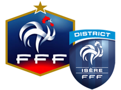 ...Logo FFF - District Isère